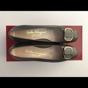Salvatore Ferragamo chunky heels